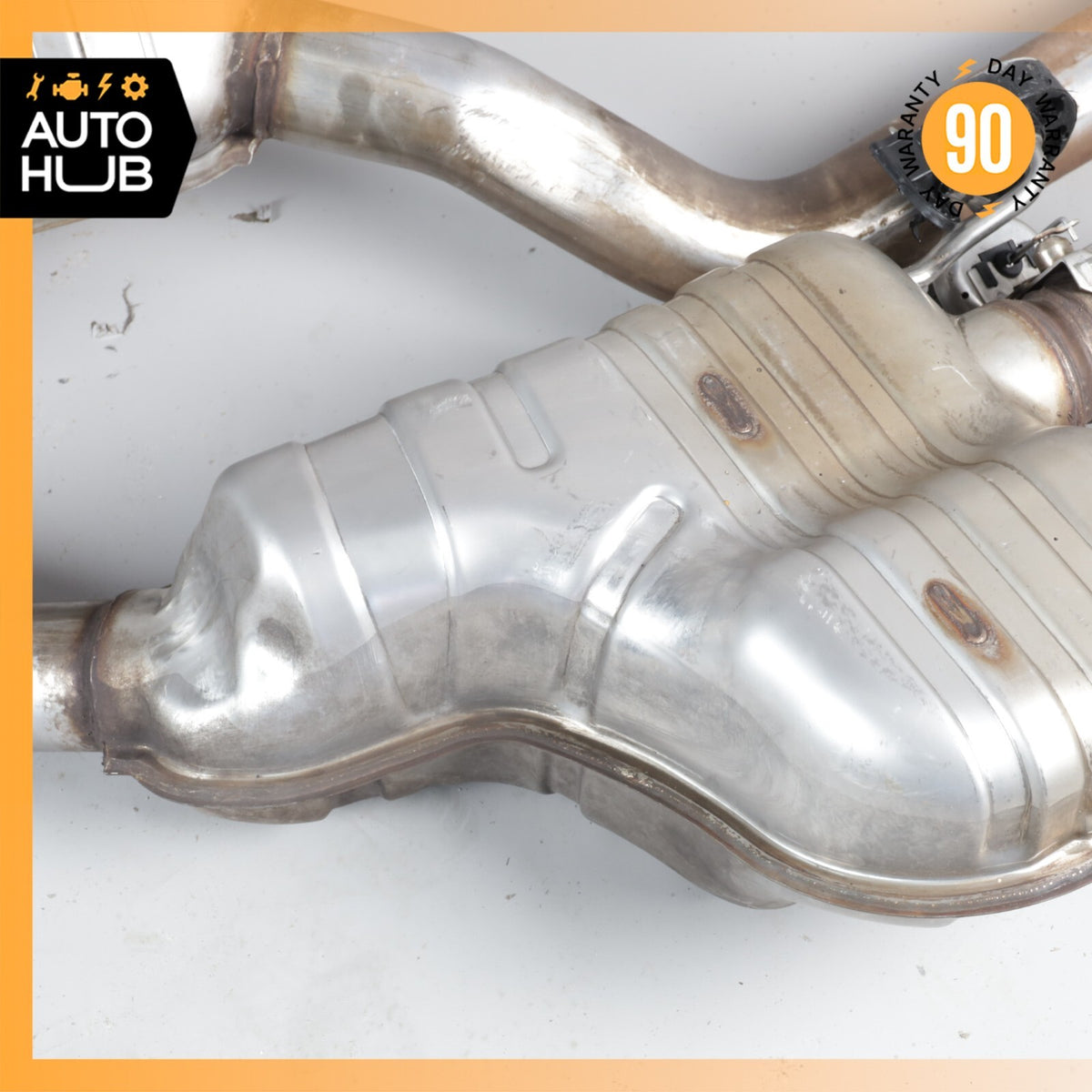 Bentley Continental Flying Spur Exhaust Muffler Mufflers Right & Left Set OEM - photo 16