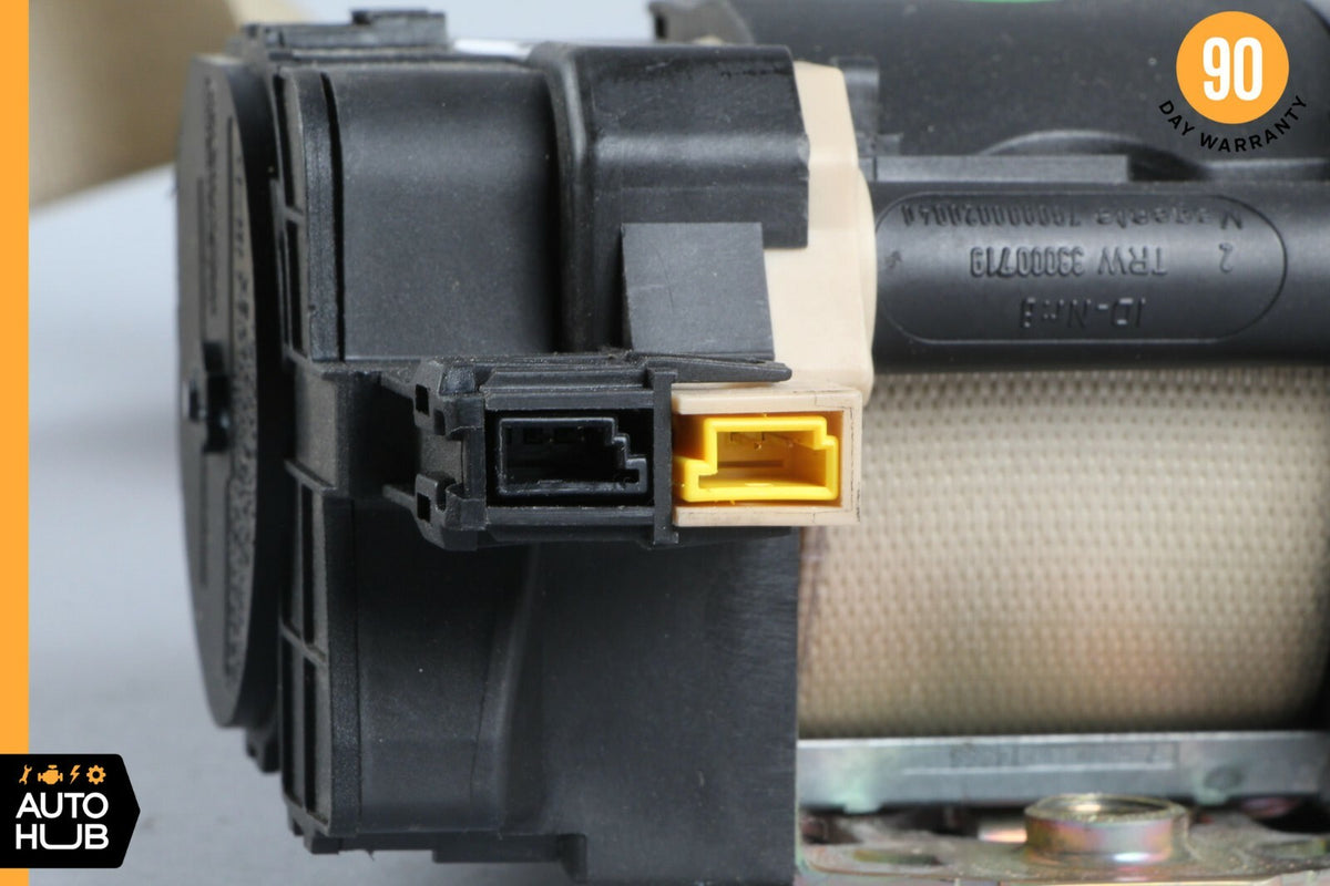 02-06 Mercedes W215 CL500 CL600 CL55 Seat Belt Retractor Front Right Beige OEM - photo 10