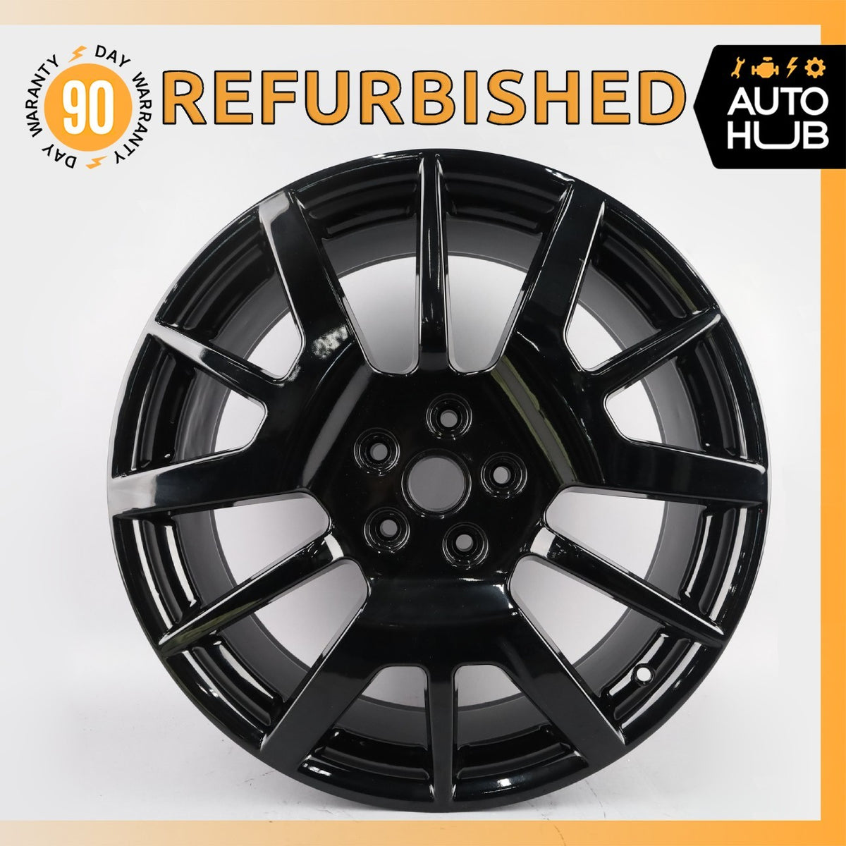 Maserati GranTurismo M145 8.5 x 20 20" Front Wheel Rim Black 231478 OEM - photo 1