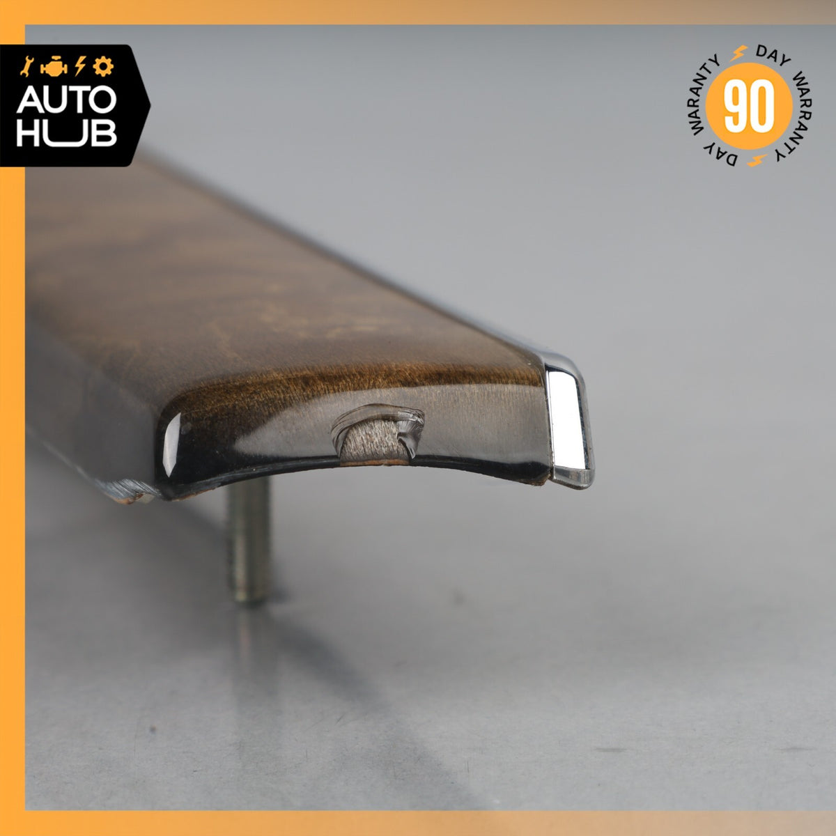 03-09 Mercedes W211 E63 AMG E350 E550 Dashboard Dash Left Molding Trim Wood OEM - photo 3