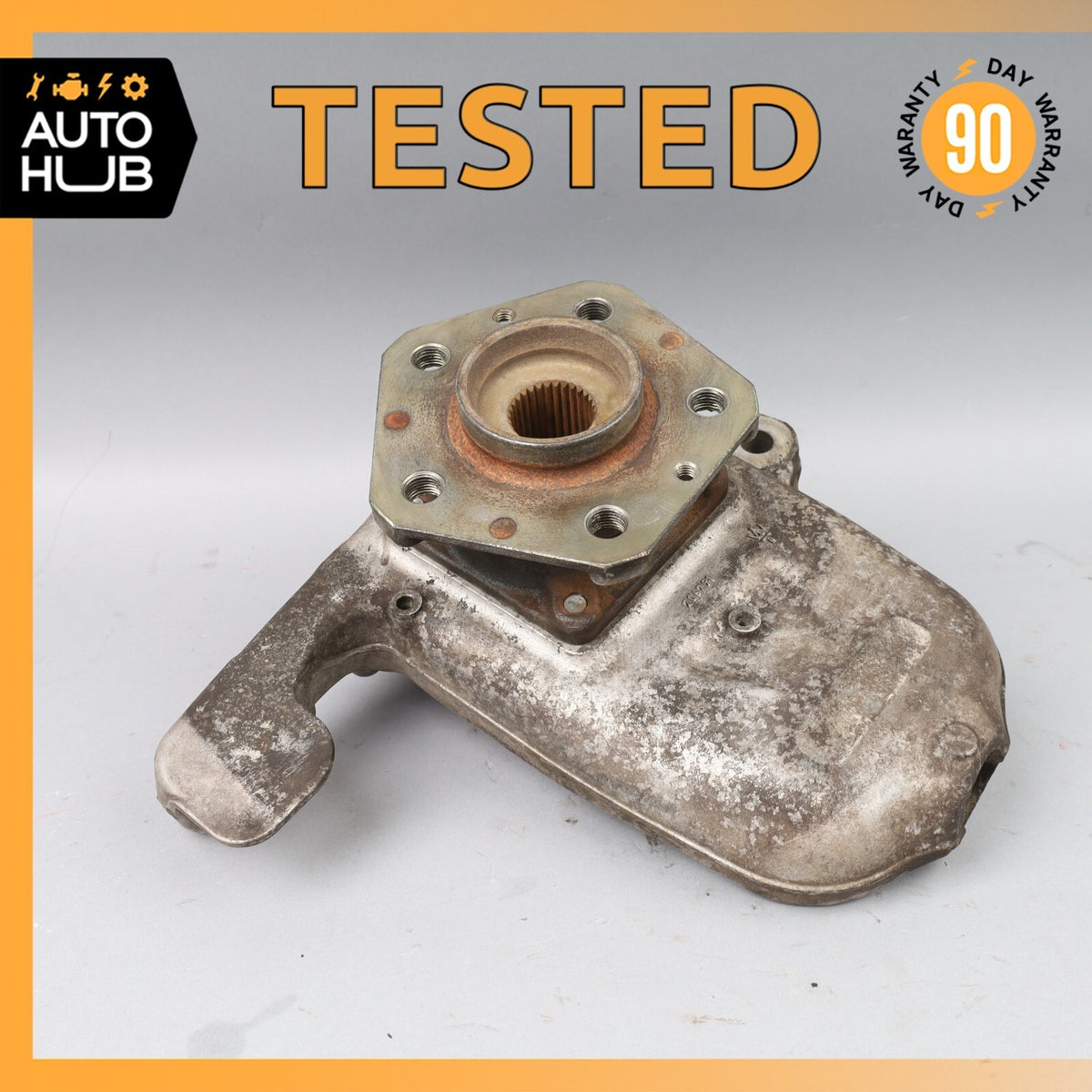 03-10 Maserati Quattroporte M139 Front Left Side Spindle Knuckle Hub OEM - photo 1