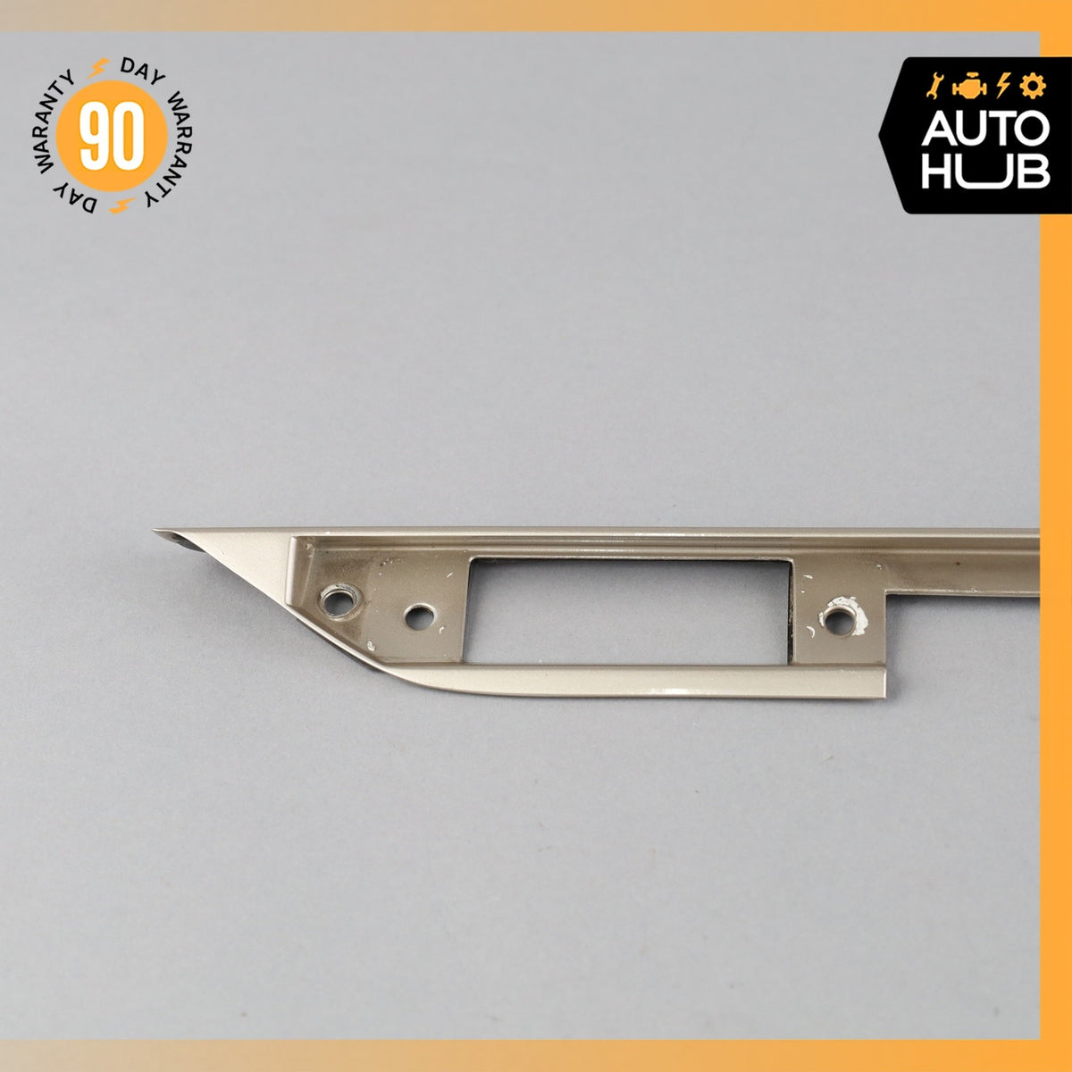 93-99 Mercedes W140 CL600 S500 S600 Coupe Trunk Lid License Plate Trim Panel OEM - photo 5