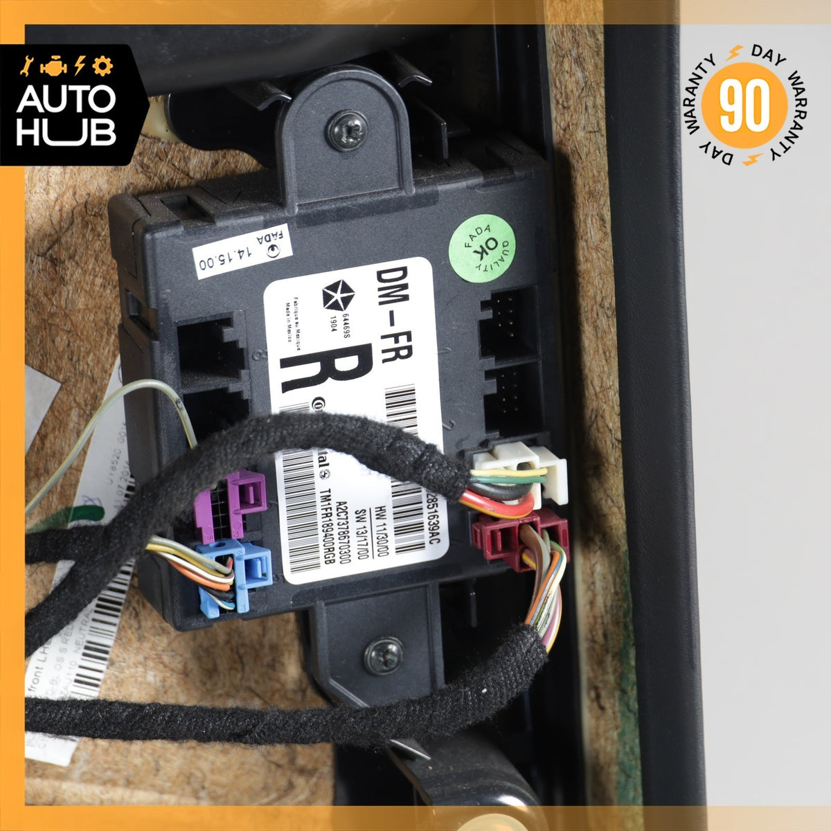 14-17 Maserati Quattroporte M156 Front Right Side Interior Door Panel OEM - photo 21