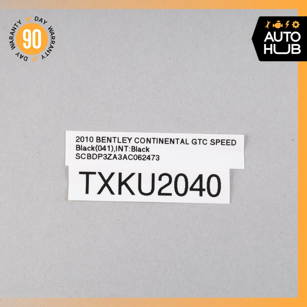 03-18 Bentley Continental GTC Speed GT Headlight Switch Control OEM 83k - photo 11