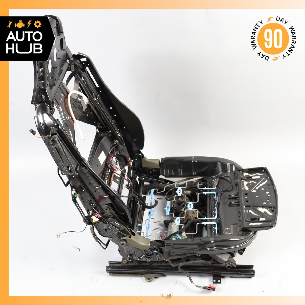 07-10 Bentley Continental GT GTC Right Side Seat Frame Track Rail Motors OEM - photo 7