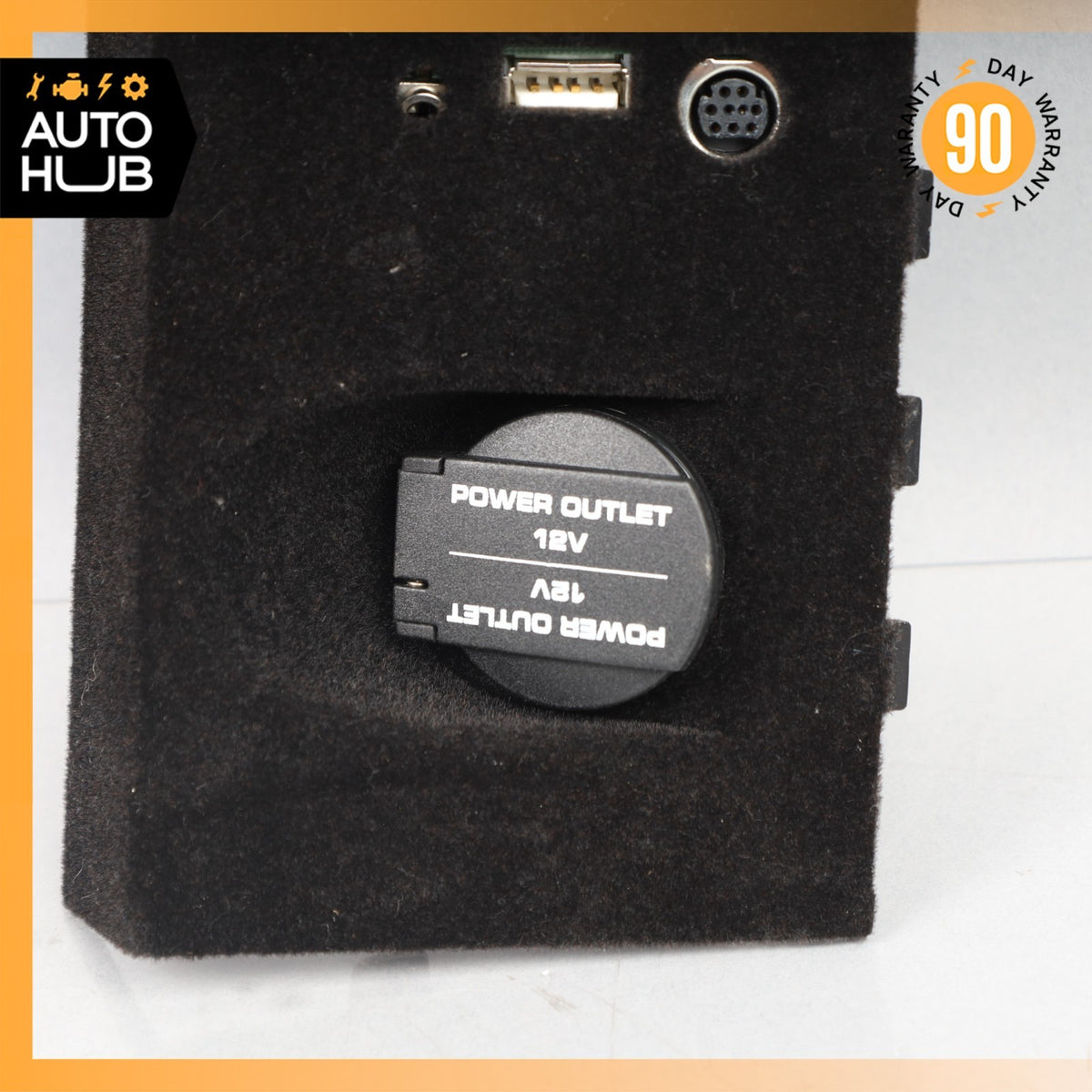 Porsche Panamera 970 Center Console USB Aux Power Outlet Trim OEM - photo 2