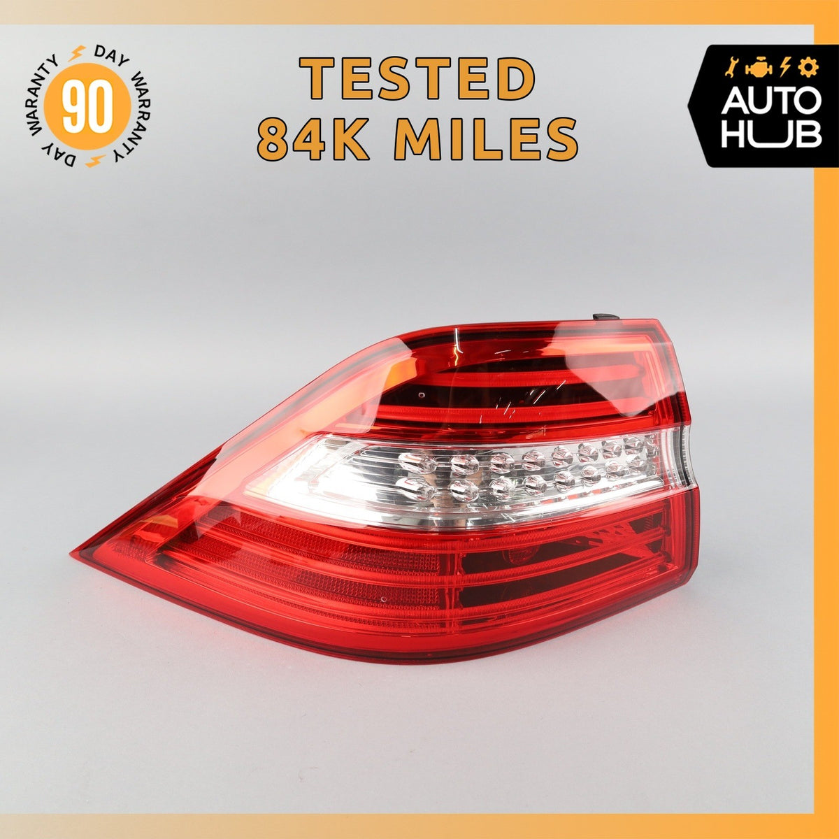 12-15 Mercedes W166 ML350 ML63 AMG Left Driver Side Outer Tail Light Lamp OEM - photo 1