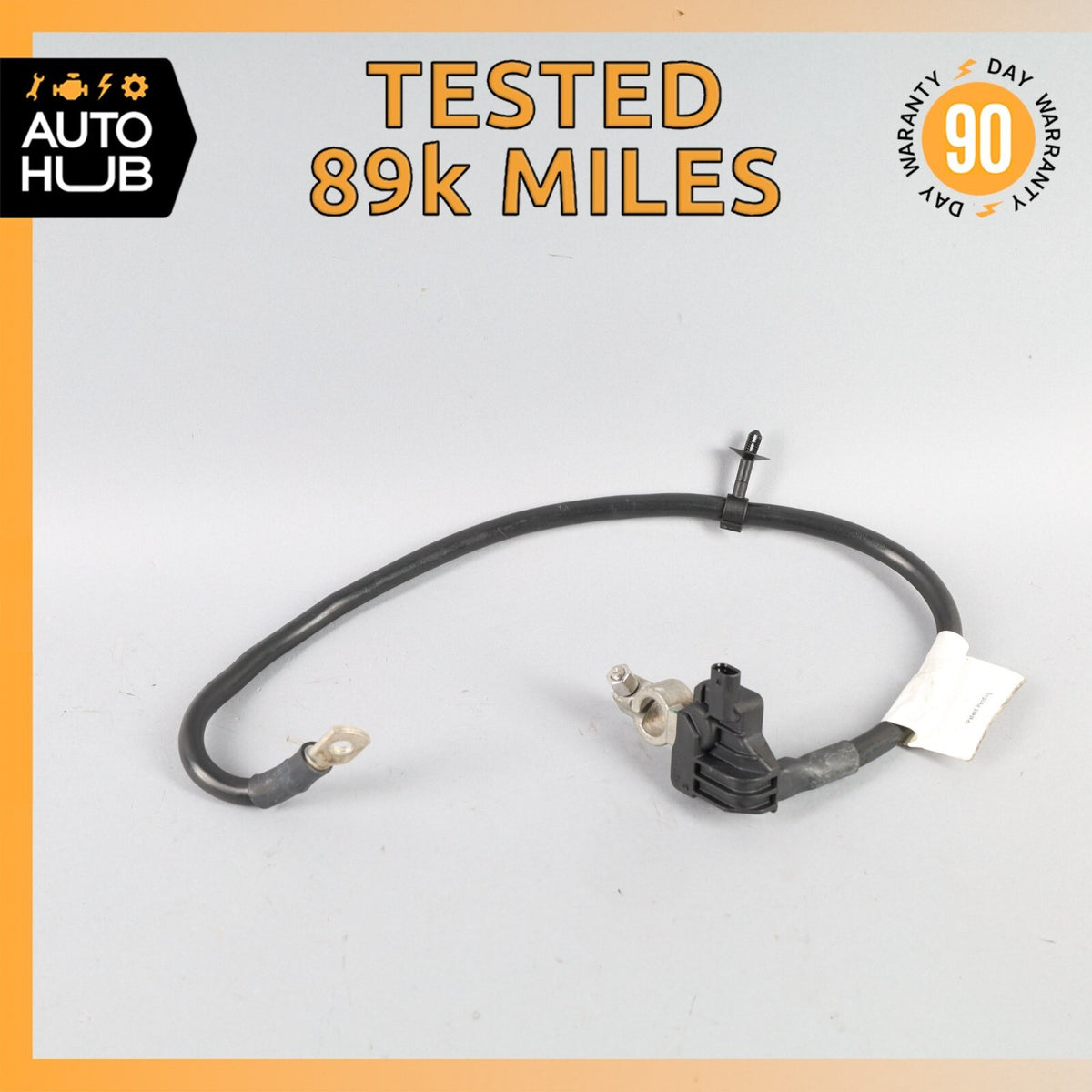2012 Porsche Panamera 970 Hybrid Negative Battery Cable Harness OEM 89k - photo 1