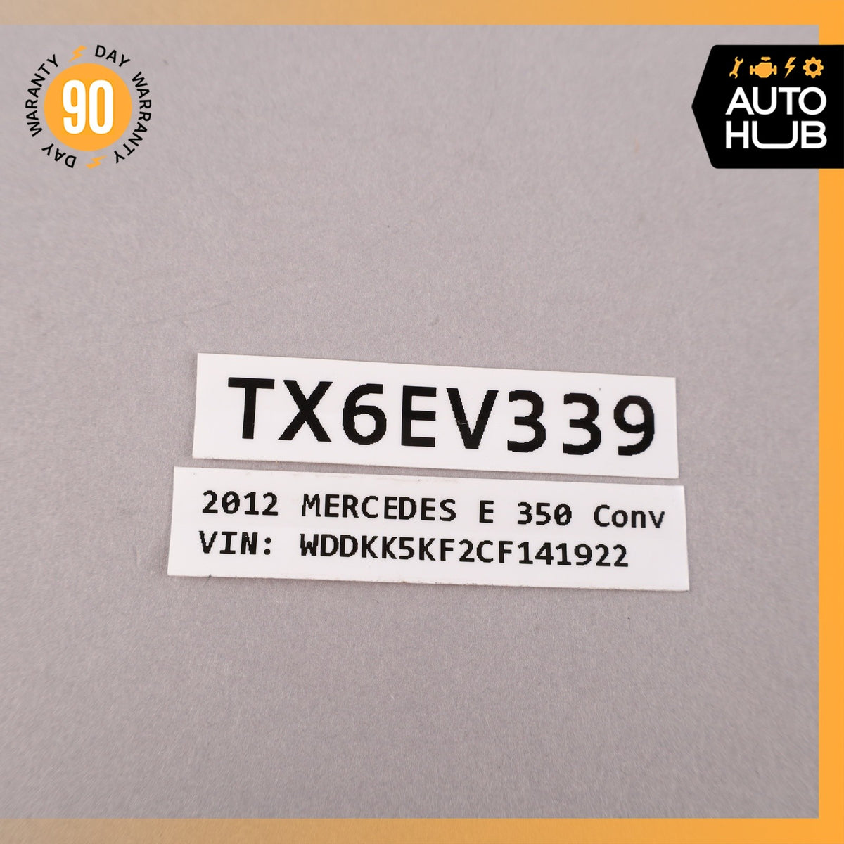 Mercedes W207 E350 C250 E550 Front Right Side Seat Airbag Air Bag OEM - photo 10