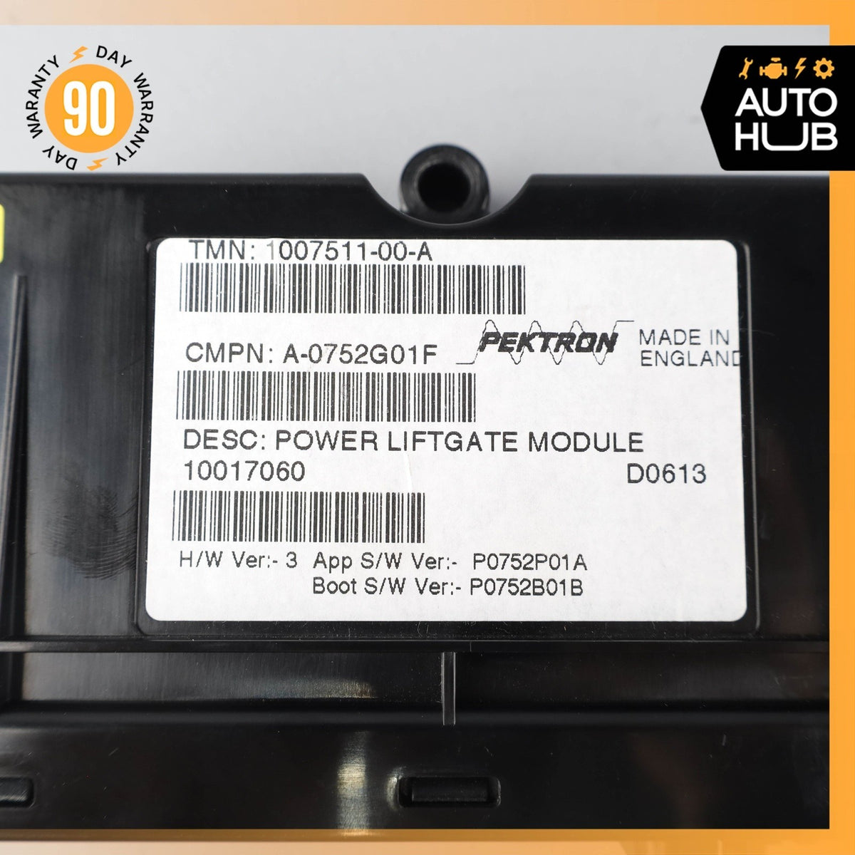12-20 Tesla Model S Rear Trunk Lid Liftgate Control Module Unit OEM 63k - photo 9