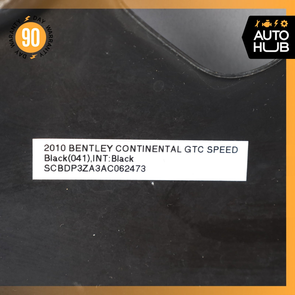 03-13 Bentley Continental GTC Speed Front Radiator Support Mount Panel OEM 83k - photo 12