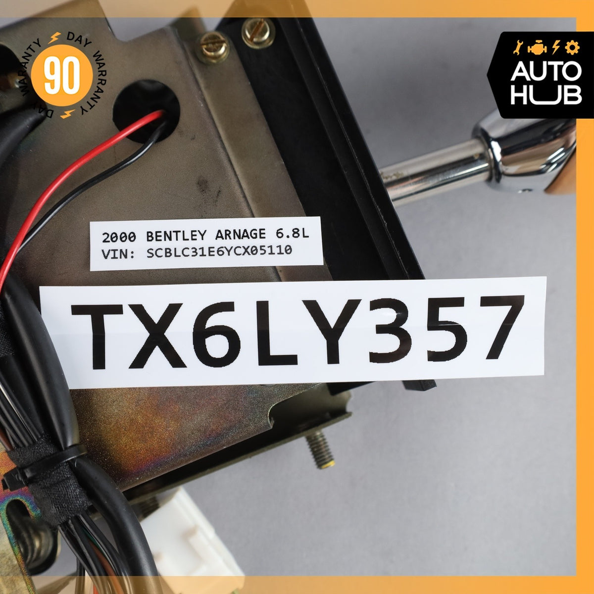 99-04 Bentley Arnage Floor Shifter Gear Shift Selector Box Beige OEM 30k - photo 23
