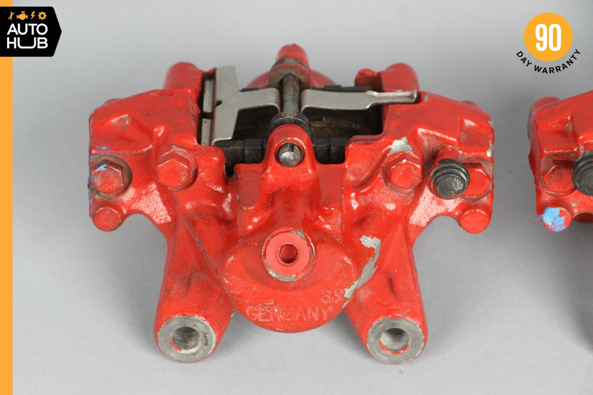 Mercedes R171 SLK300 SLK280 C230 Rear Brake Caliper Calipers Set Red OEM 57k - photo 5