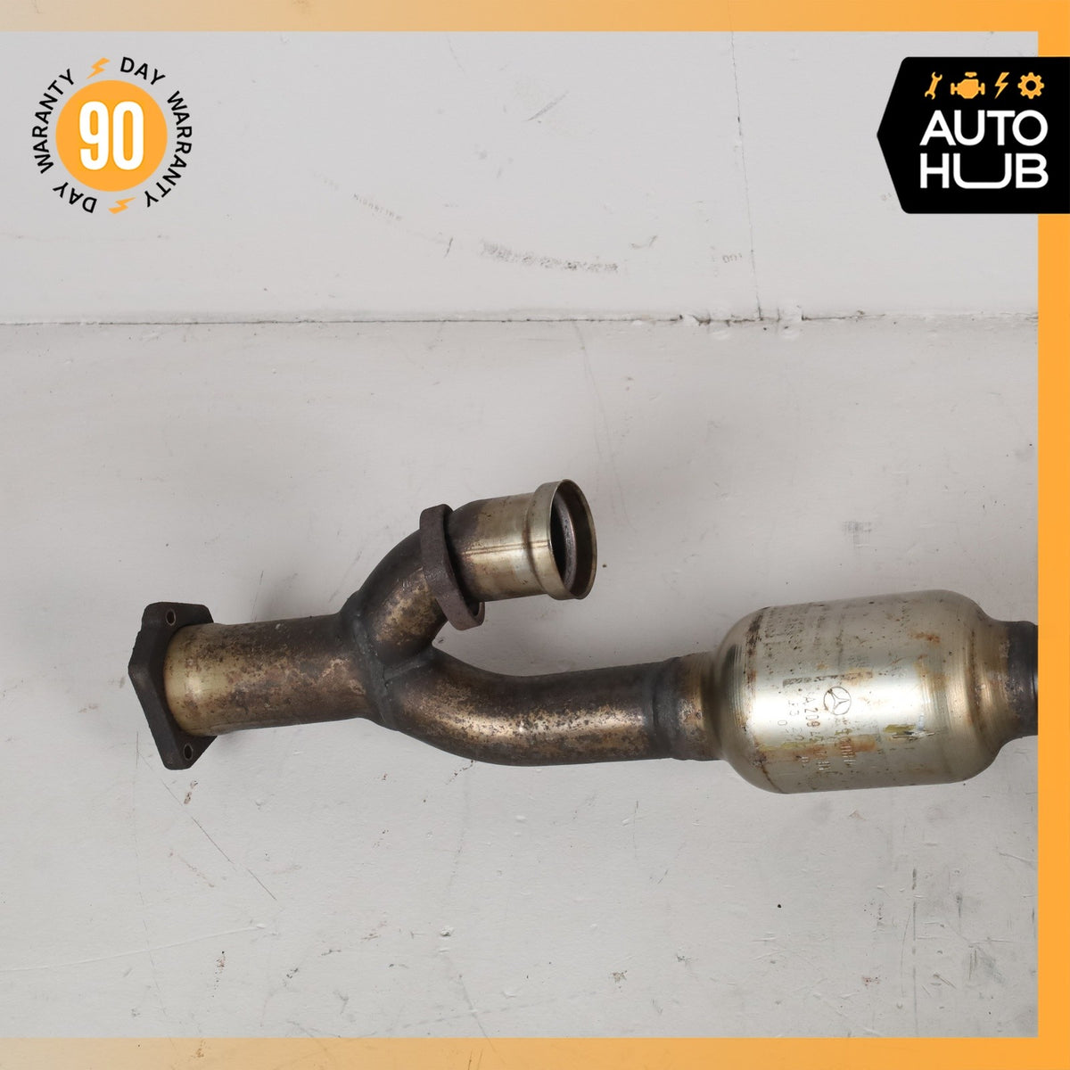 Mercedes W209 CLK350 C350 RWD Engine Exhaust Downpipe Left & Right Side Set OEM - photo 11