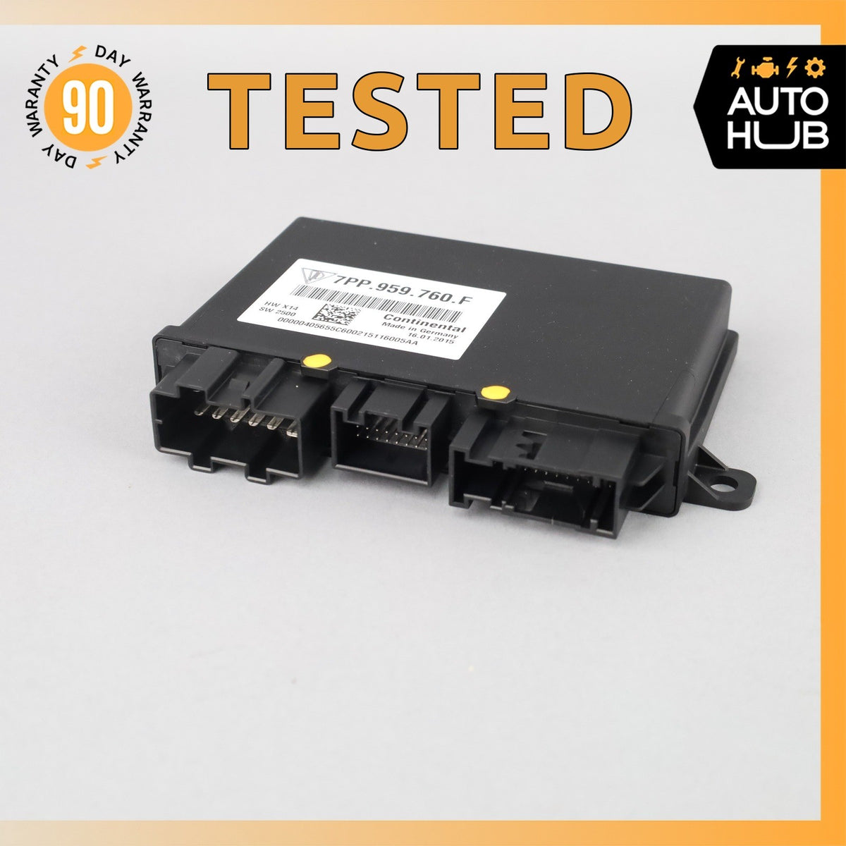 Porsche Cayenne 958 Front Left or Right Seat Control Module Unit 7PP959760F OEM - photo 1