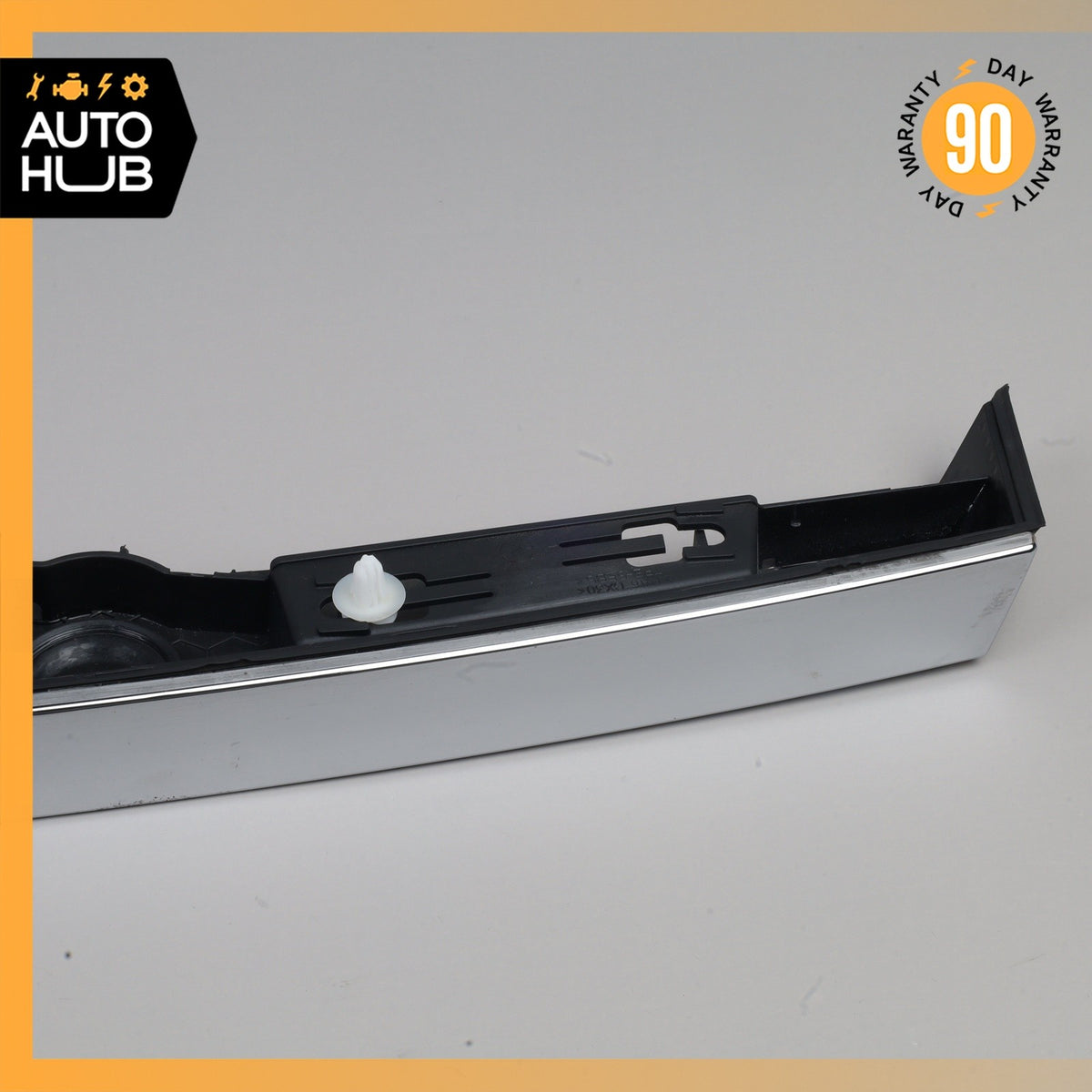 09-15 BMW F01 740i Trunk Lid Tailgate Handle Chrome Trim OEM - photo 2