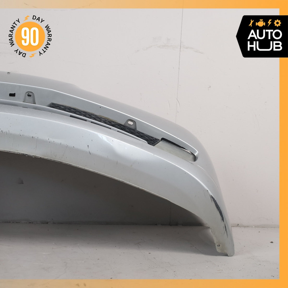 08-10 BMW E60 535i 545i 550i Front Bumper Cover Panel Silver OEM - photo 17