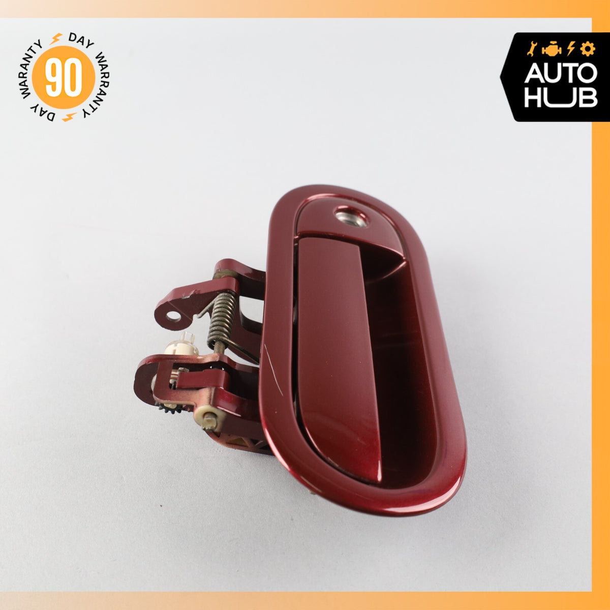 02-05 Ford Thunderbird Left Driver Side Exterior Door Handle Red OEM 80k - photo 11
