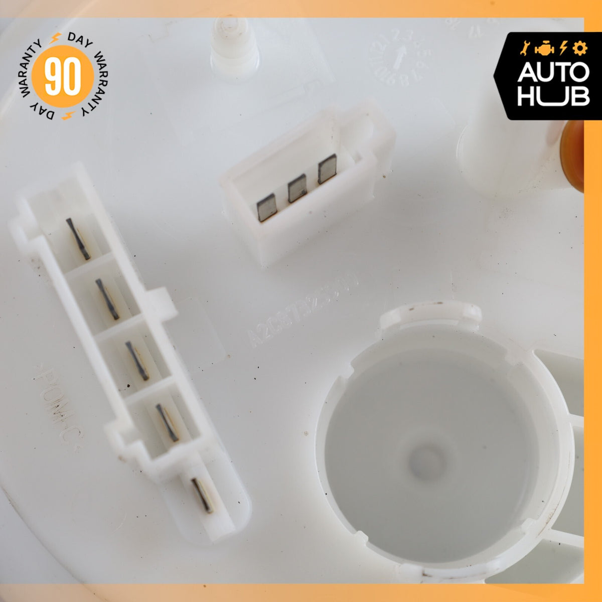 11-18 Porsche Cayenne 958 E-Hybrid Right Side Gasoline Tank Fuel Pump Cover OEM - photo 9