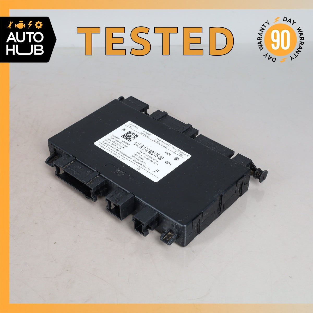 08-21 Mercedes X204 GLK250 E350 Seat Control Module Front Left Side OEM - photo 1