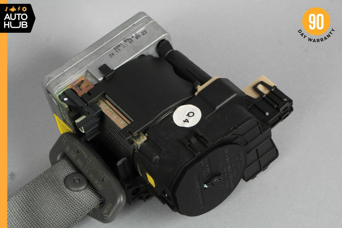 03-06 Mercedes R230 SL500 SL55 AMG Right Side Seatbelt Seat Belt Retractor OEM - photo 7