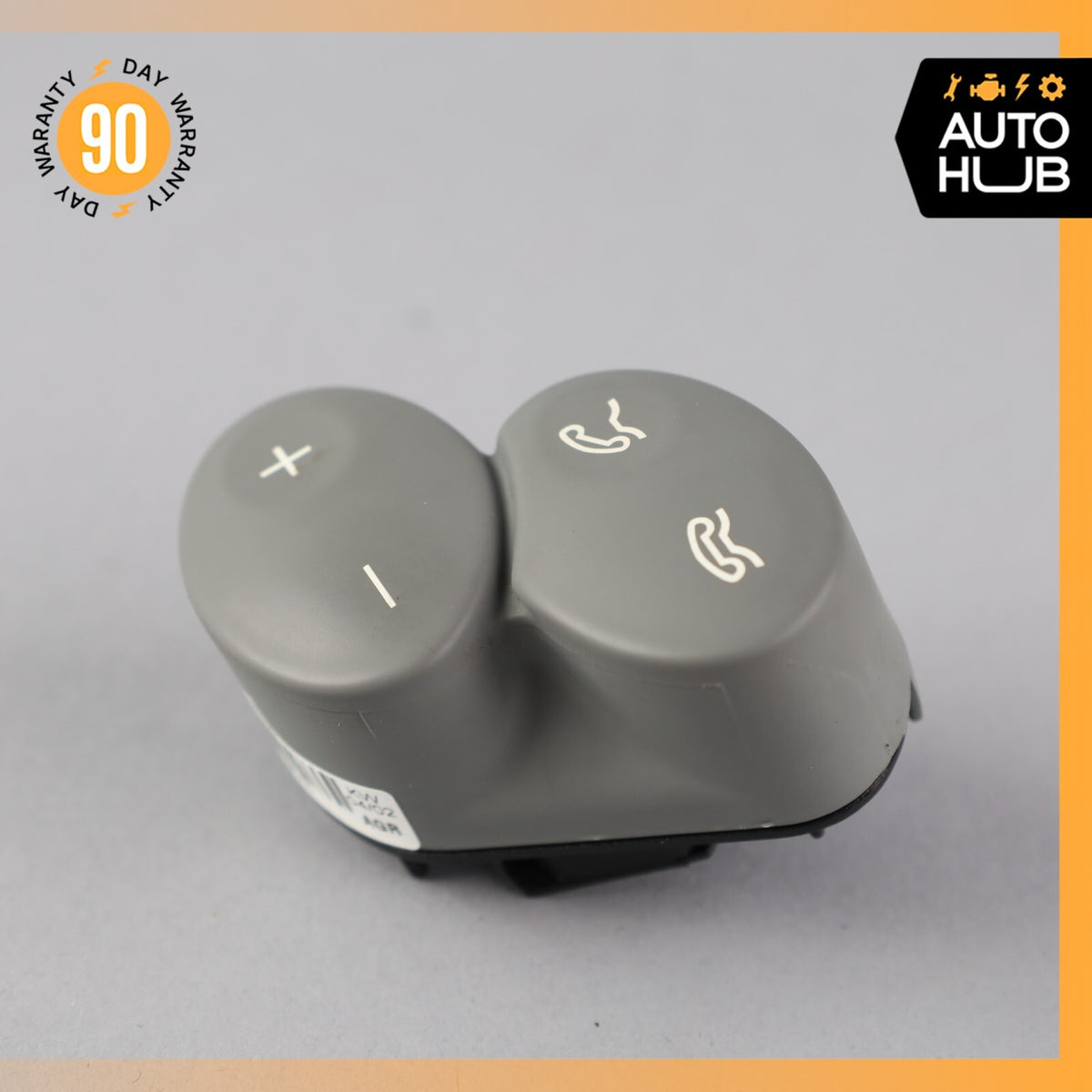 03-11 Mercedes R230 SL500 E550 SL55 AMG Steering Wheel Control Button Gray OEM - photo 4