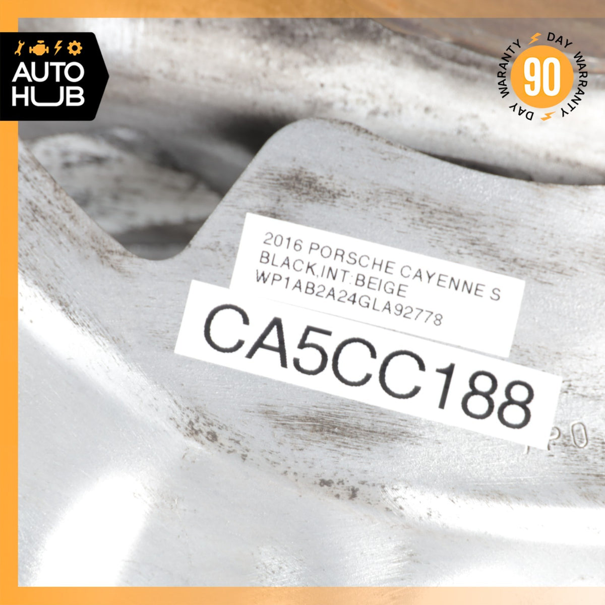 11-18 Porsche Cayenne 958 Front Right Knuckle Spindle 7P0615312B OEM - photo 20