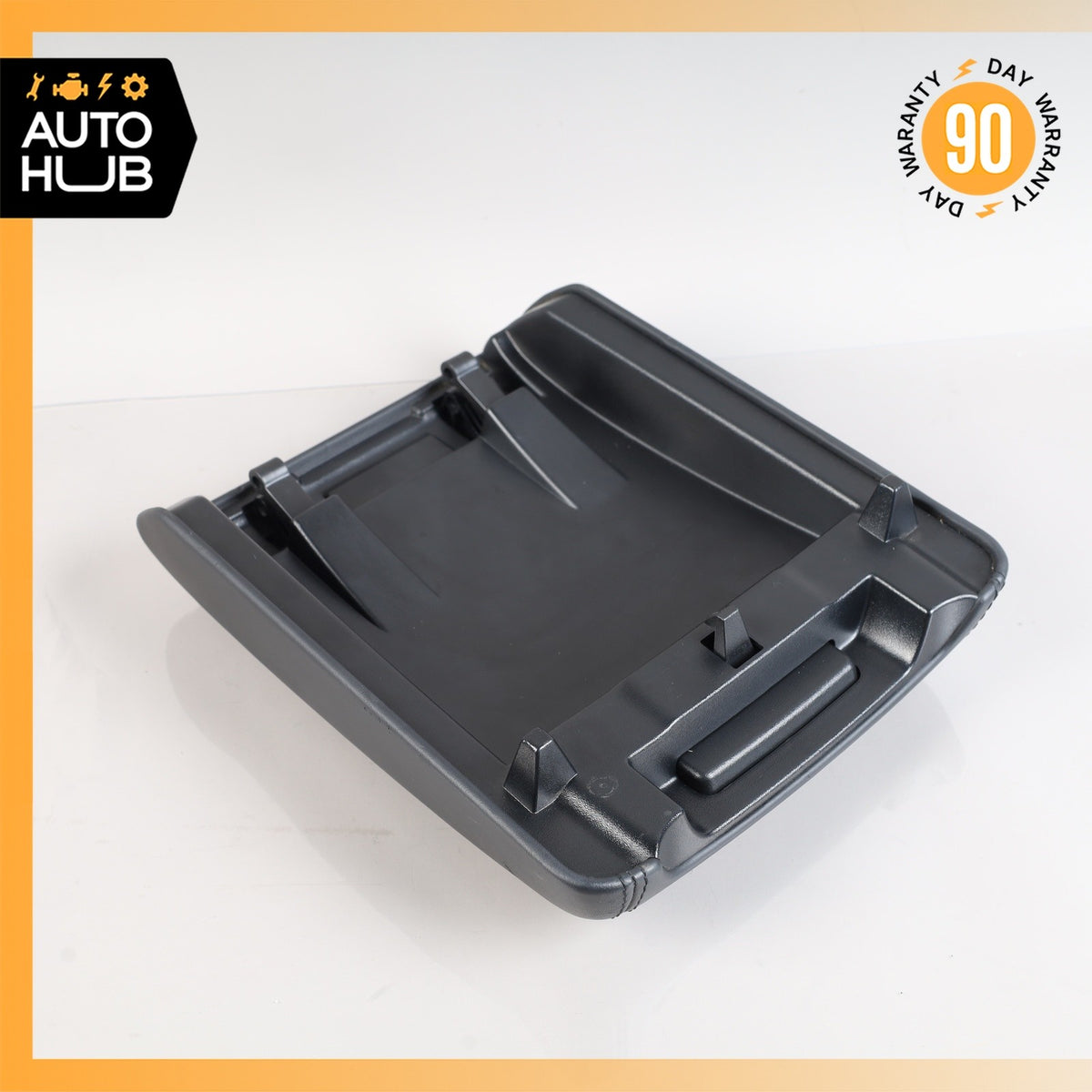 14-24 Jaguar X152 F-Type Center Console Arm Rest Armrest Panel Cover Black OEM - photo 12