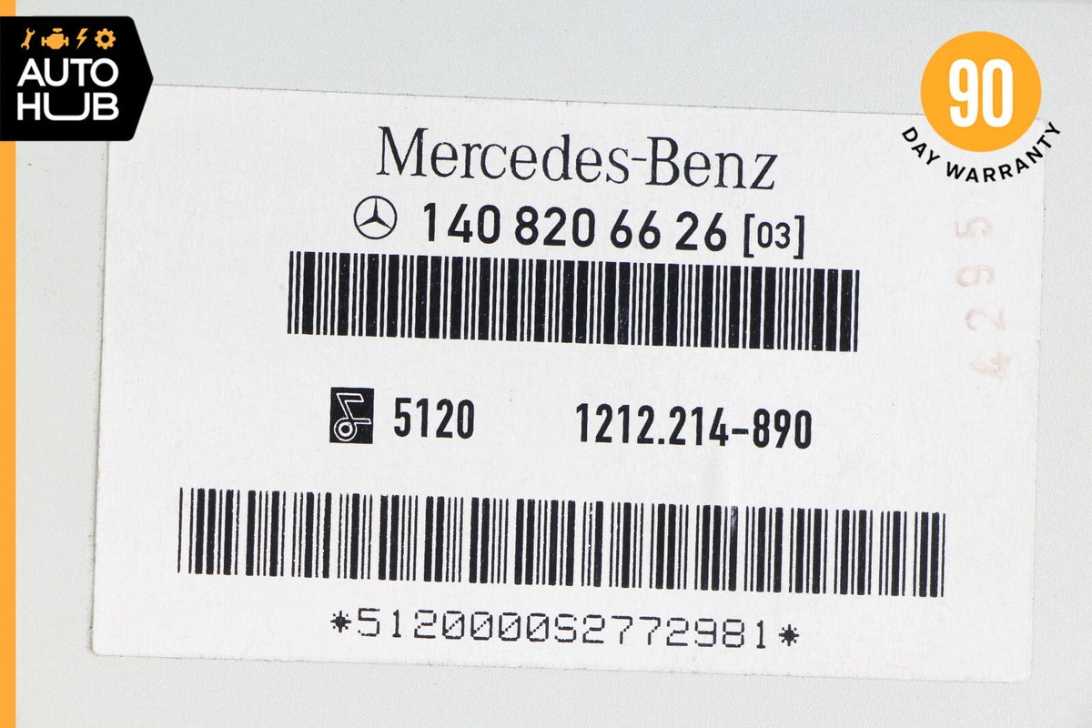 94-02 Mercedes R129 SL500 SL320 CL500 Anti Theft Key Alarm Control Module OEM - photo 9