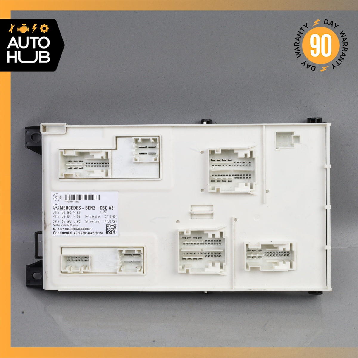 14-20 Mercedes W242 B250e AMG GLA250 Front SAM Fuse Box Control Module OEM - photo 9