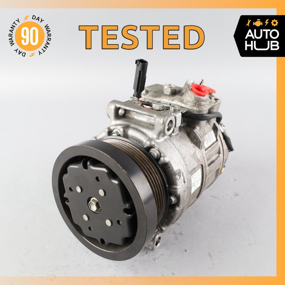03-06 Mercedes R230 SL500 SL55 AC A/C Air Conditioning Compressor 0012300211 OEM - photo 1