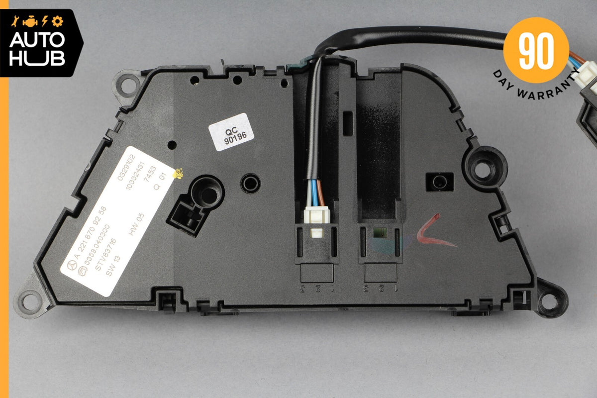 07-14 Mercedes W221 S550 CL550 Front Left Driver Seat Control Memory Switch OEM - photo 11