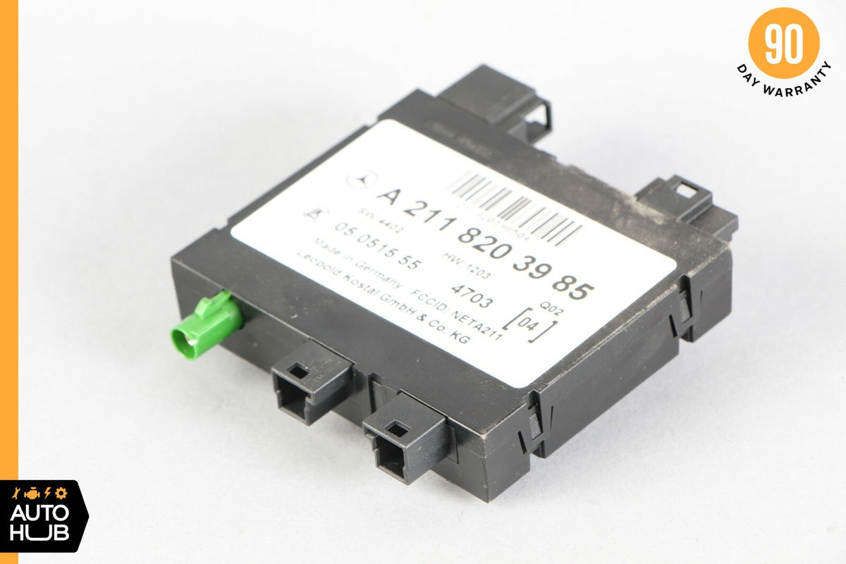 03-11 Mercedes W211 E55 AMG E320 Keyless Go Entry Control Module 2118203985 OEM - photo 1