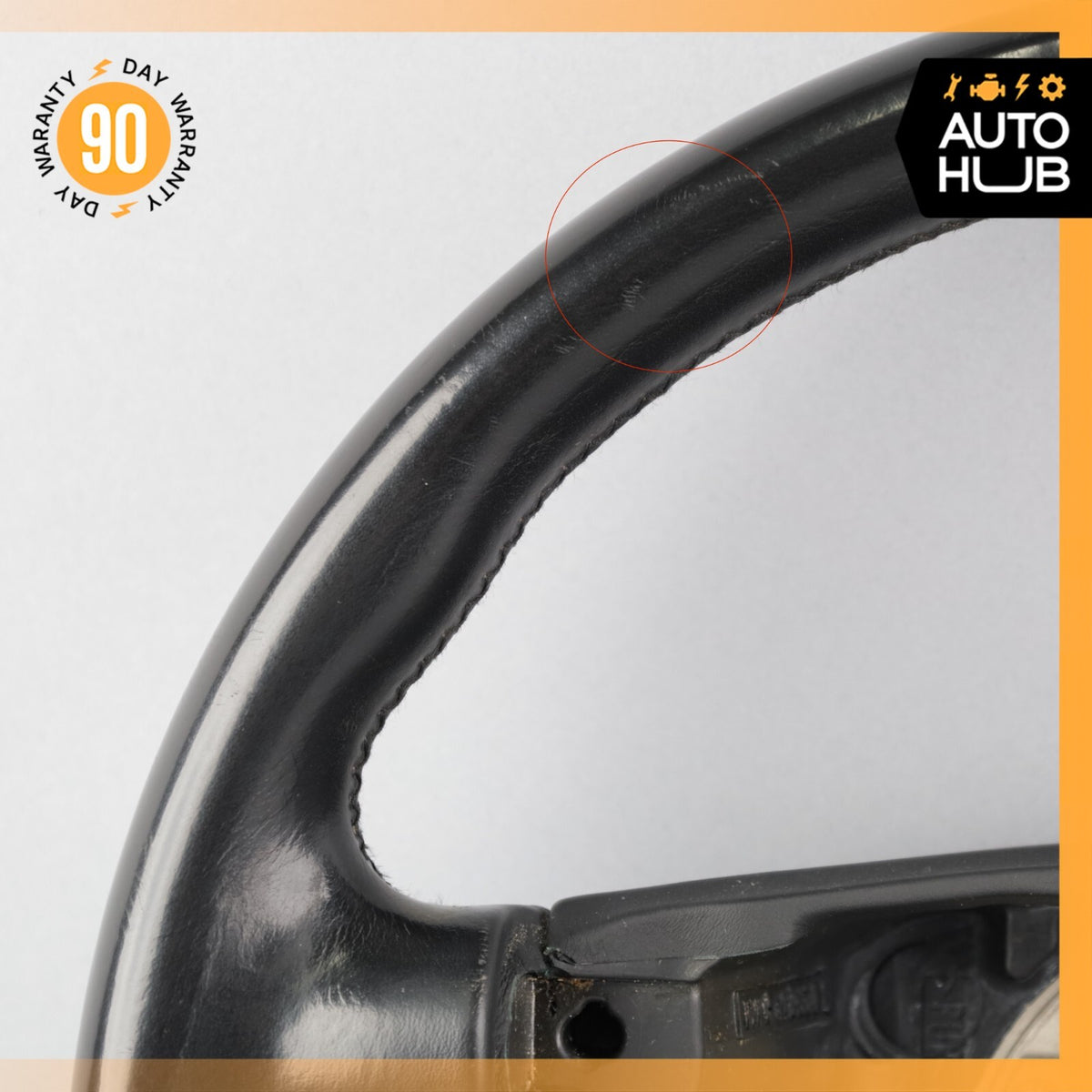 03-10 Bentley Continental Flying Spur GT GTC Driver Steering Wheel Black OEM 78k - photo 4