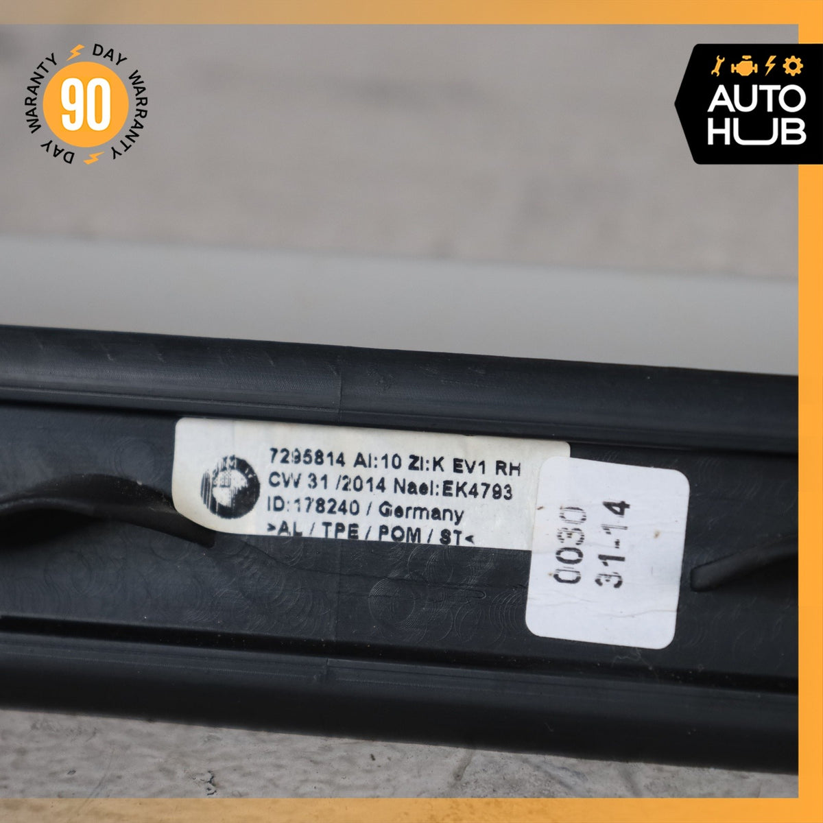 14-18 BMW F15 X5 Baggage Luggage Roof Rack Rail Crossbar Set 51137295814 OEM - photo 11