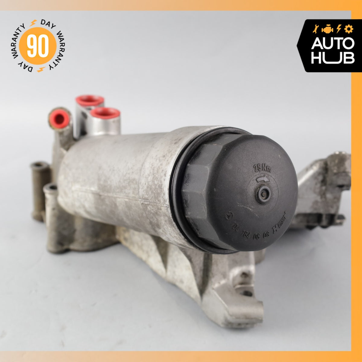 93-02 Mercedes R129 SL600 600SL M120 Engine Motor Oil Filter Housing OEM 92k - photo 5