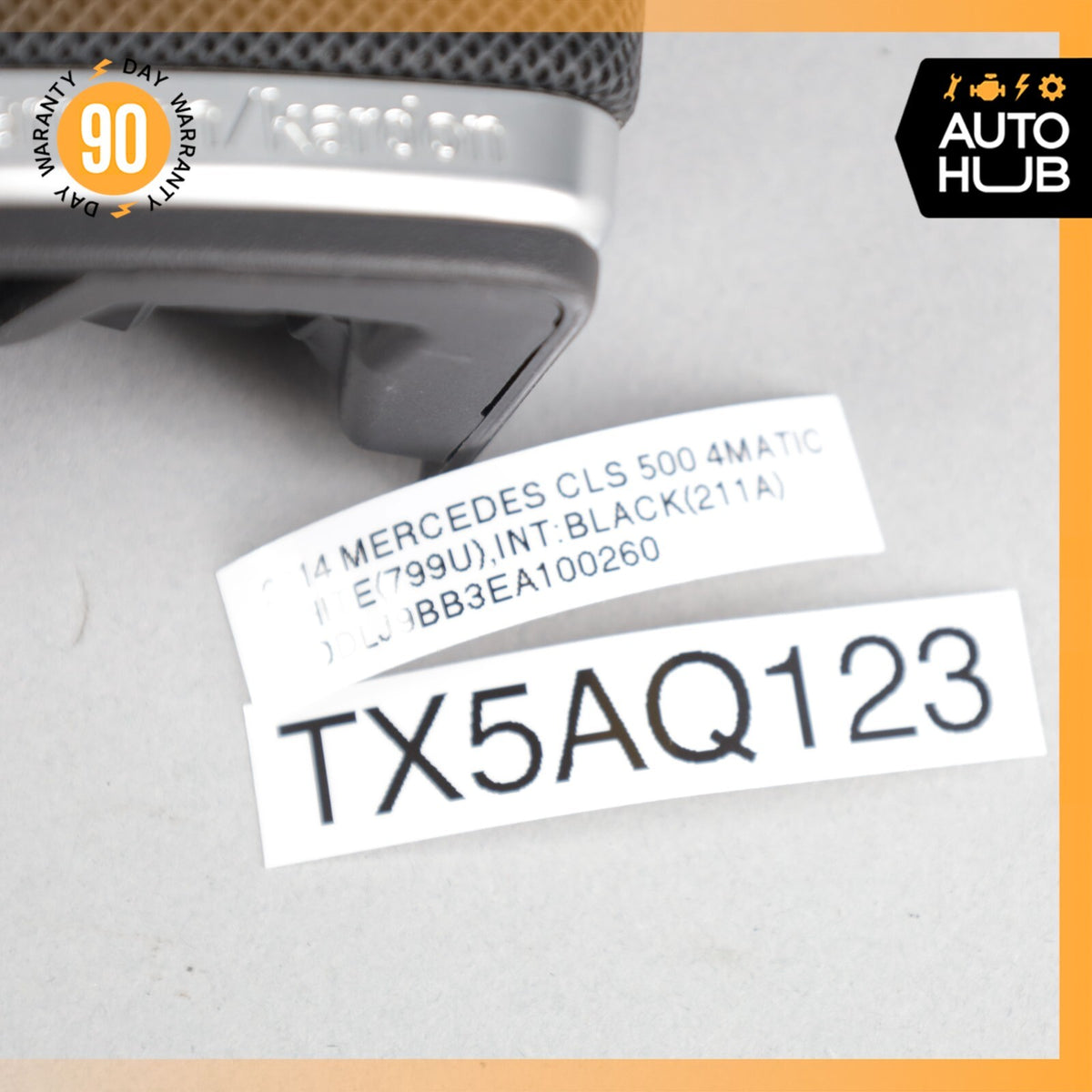 12-18 Mercedes W218 CLS550 CLS400 Right Passenger Side Door Tweeter Speaker OEM - photo 10