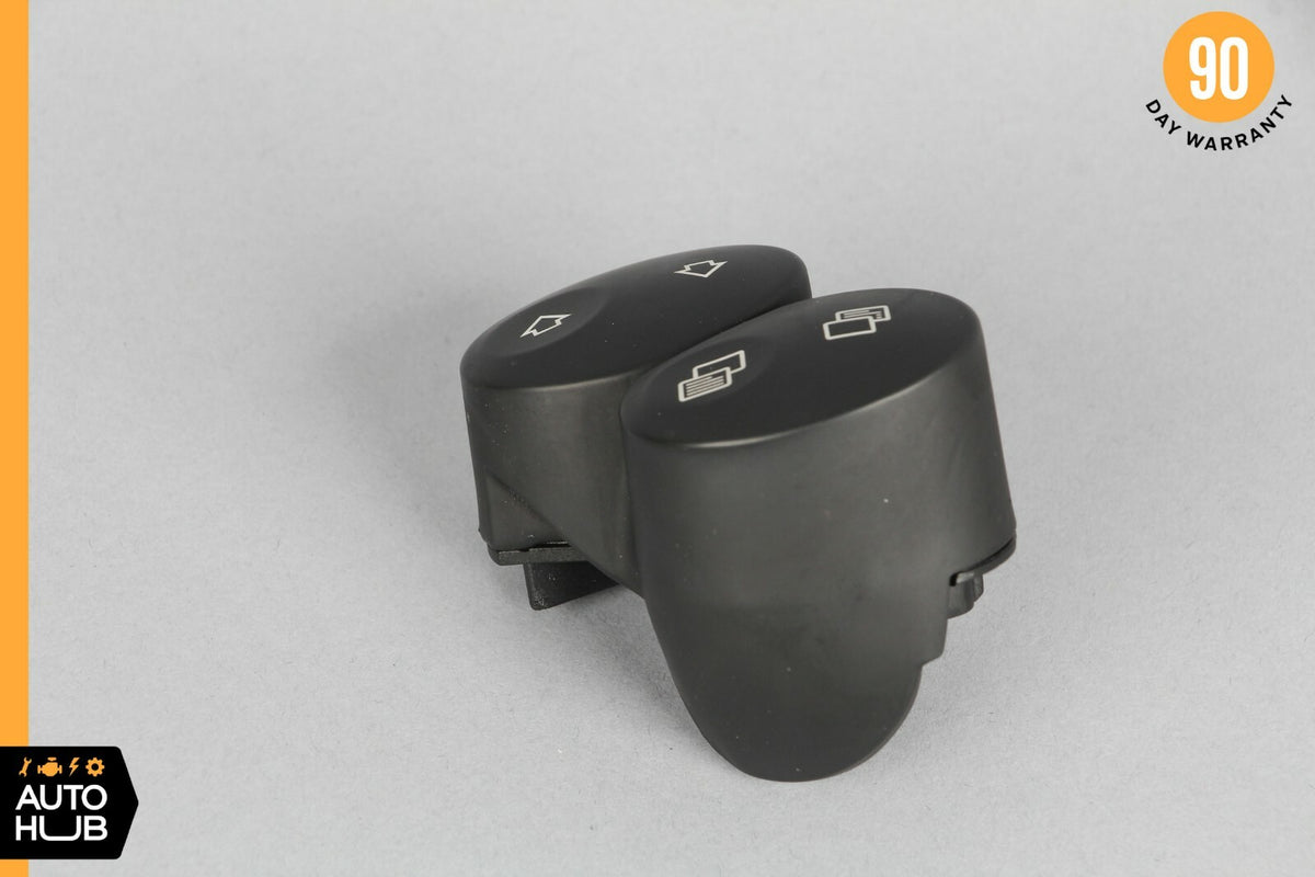03-11 Mercedes W211 E350 CLK500 CLS500 Steering Wheel Control Button Black OEM - photo 3