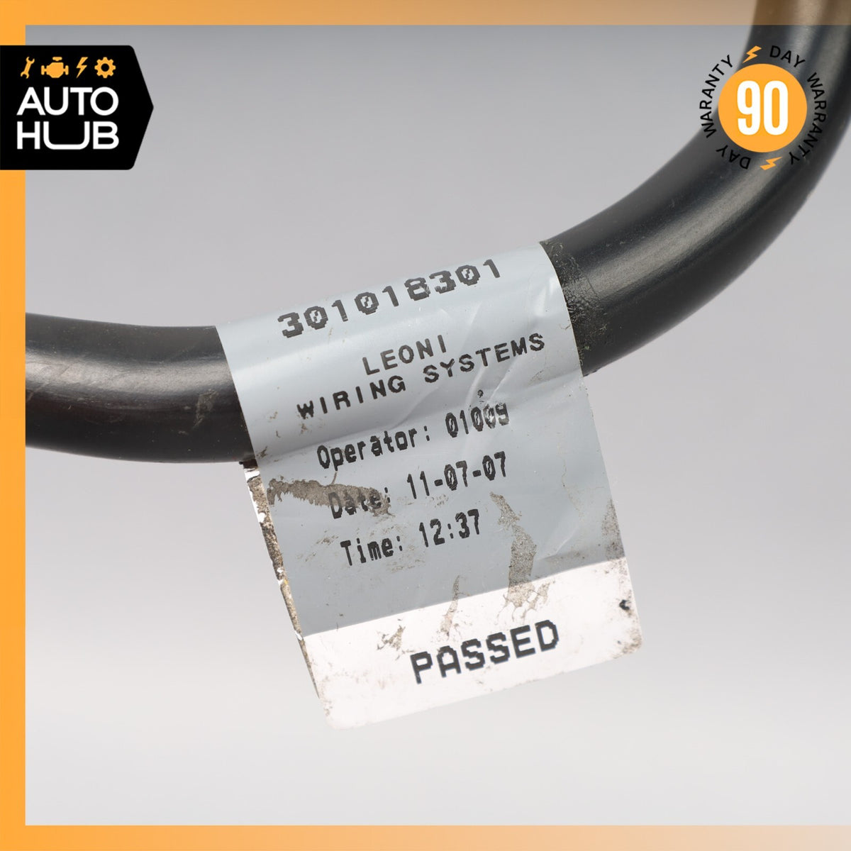 03-10 Bentley Continental Flying Spur Negative Battery Cable Harness OEM - photo 5