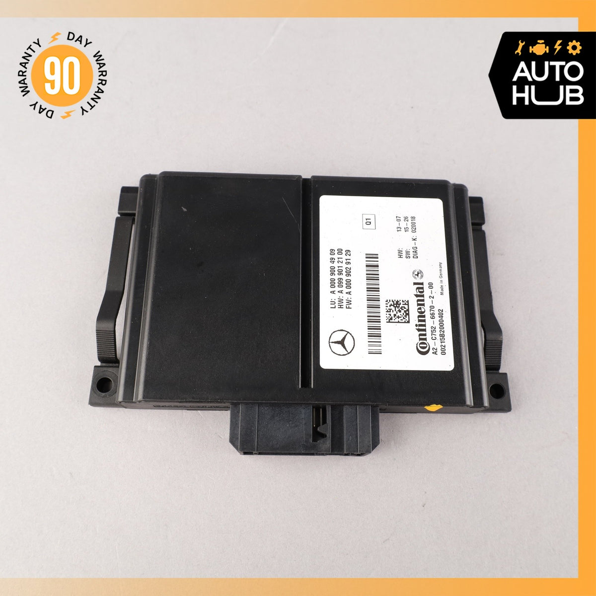 16-17 Mercedes W222 S550 S600 Blind Spot Radar Control Module OEM 74k - photo 7