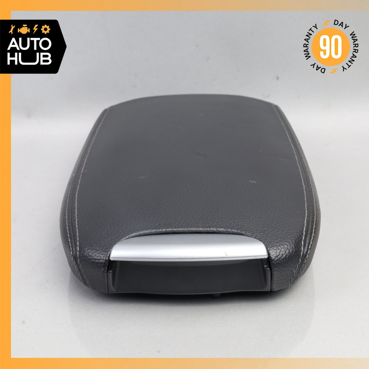 06-12 Mercedes X164 GL450 GL350 Center Console Armrest Arm Rest Cover Black OEM - photo 6