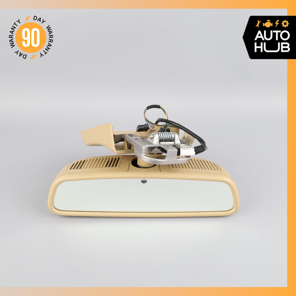 07-10 Mercedes W216 CL63 AMG CL550 CL600 Interior Rear View Mirror Beige OEM - photo 1