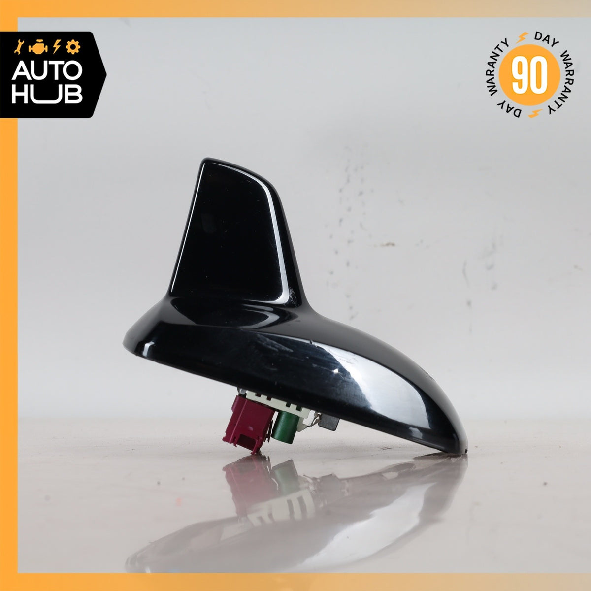 Mercedes W222 S63 AMG S550 Top Shark Fin Antenna Roof GPS Black 2228270528 OEM - photo 3