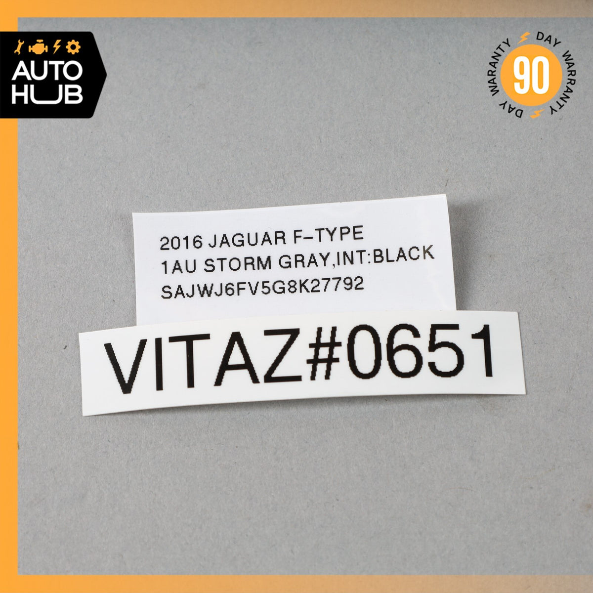 2016 Jaguar X152 F-Type Left Driver Center Console Cover Panel Trim OEM - photo 16