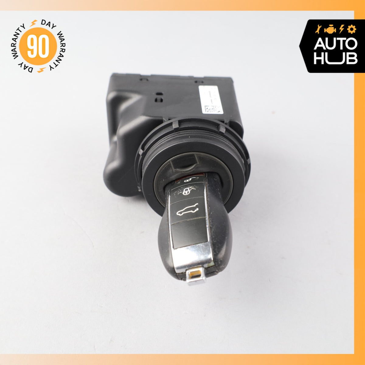 11-18 Porsche Cayenne 958 GTS Start Ignition Switch Module w/ Key OEM 82k - photo 6