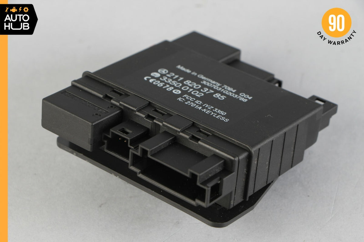 06-11 Mercedes W211 E350 CLS550 Rear Door Keyless Go Control Module OEM - photo 1