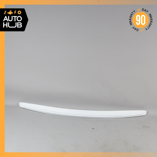 07-13 Mercedes W221 S600 S63 AMG S400 Trunk Lid Spoiler Wing White Aftermarket - photo 1