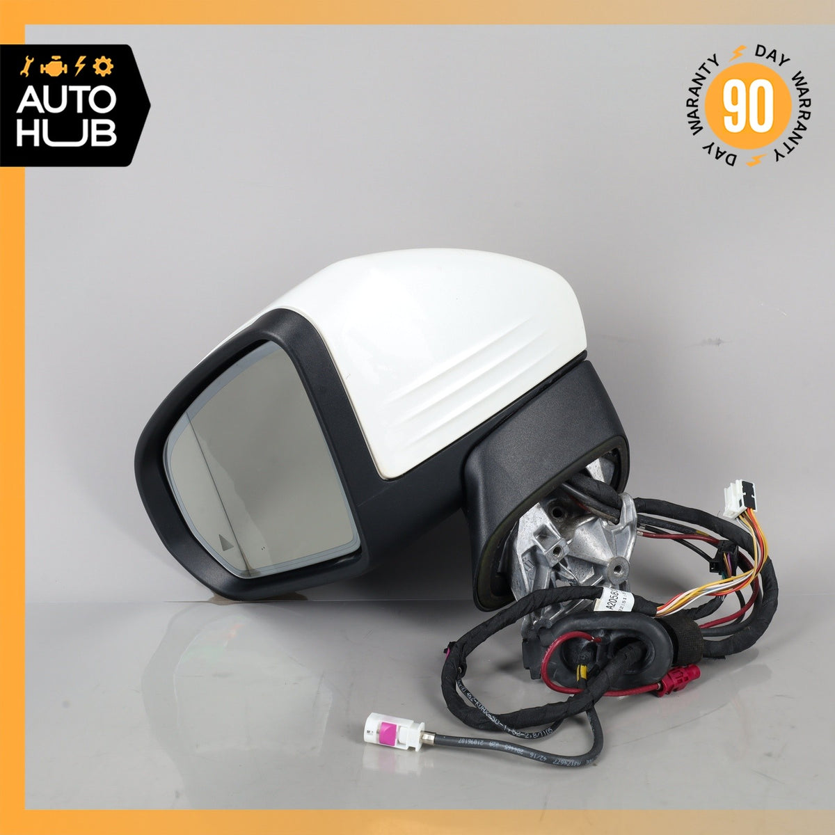 17-21 Mercedes W205 C300 C63 Left Rear View Mirror w/ Blind Spot & Camera OEM - photo 2