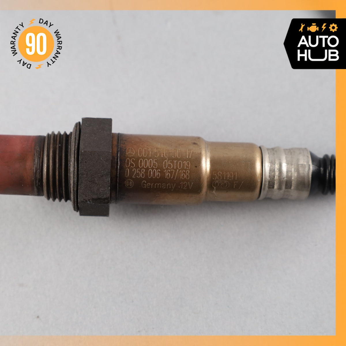 03-08 Mercedes R230 SL500 SL55 AMG Oxygen O2 Sensor Lambda Set of 4 OEM - photo 10