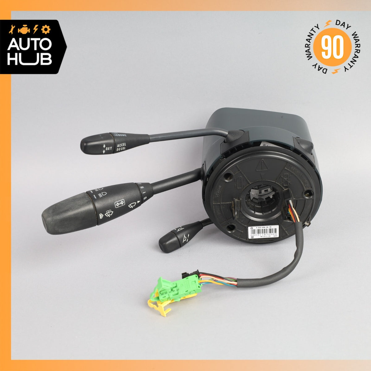 03-06 Mercedes R230 SL500 Steering Column Switch Clockspring Shroud Blue OEM - photo 1